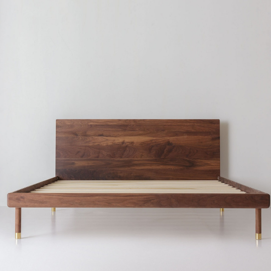 Rustic Mango Solid Wooden Beds In Honey Finish ( Mango Wood )
